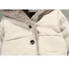 Vestes d'hiver froides pour bébés filles, manteaux épais, veste chaude en velours à capuche, vêtements d'extérieur pour enfants 04 ans, combinaison de neige pour tout-petits 240122