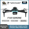 KOHR F169 WIFI FPV Drone avec HD double caméra Drone hauteur professionnelle tenir quatre côtés évitement d'obstacles pliable quadrirotor UAV