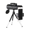 Teleskoplar En yeni güçlü 10-30x50 monoküler açık kamp avı HD FMC teleskoplar ile tripod cep telefonu tutucusu Kuş View YQ240124