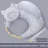 Sjuksköterska artefakt midja Protect Chain Cushion Born Pillows Spädbarnstillbehör Multifunktionell babyfoderkudde 240119