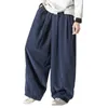 Herrbyxor överdimensionerade casual byxor streetwear harem mode män kvinna lång lös man sweatpants harajuku plus storlek 4xl