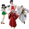 Action Toy Figures 16-20cm Anime Inuyasha Sesshoumaru Higurashi Kagome Kikyo Action Figure Car Decor Statue Pvc Collectible Model Figurine Toys