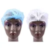 Berets 200pcs Bouffant Cap Hair Cover Non- Woven Salon Barber For Service Cooking Spa