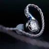 Headsets FiiO FH11 1DD+1BA hybride driver oortelefoon IEM Hi-Res audio 3,5 mm met afneembare kabel van 0,78 mm HiFi stereo bedrade oordopjes J240123