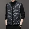 Herfst Winter vest Mannen Lam Fleece Jas Vest Knop Vesten Dikker Warm Solid VNeck Casual Veelzijdige Plaid Jassen 240119