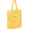 Crochet Beach Sac Femmes Sac fourre-tout Paille