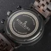 Relogio Masculino BOBO BIRD Houten Heren 43 mm Top Luxe Merk Japans uurwerk VD51 Quartz Geweldige cadeaus voor heren YQ240122