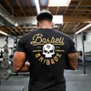 Męskie koszulki na siłownię koszulka sportowa koszulka męska Rashgard Fit Runn T-shirt męskie fitness