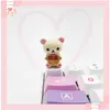 Tastaturen Esc Keycap Nette Rilakkuma Mechanische Tastatur Benutzerdefinierte Geschenk Transparent Kreative Bär Dekoration Kappe Drop Lieferung Computer N Otqu4