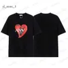 2024 Lanvins T-shirt Uomo Donna Designer Maniche corte Moda Estate Primavera Casual T-shirt in cotone Stile italiano Top Nero Bianco Verde Lanvin Lettera T Shirt 2731