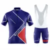 Survêtements pour hommes Été Cyclisme Hommes Vélo Court Seve Jersey Ensembles Droite Piste Vêtements Cuissard Gel Pad Vêtements D'équitation Ciclismo Maillot HombreH24123