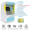 Cadeau pour enfants Tirelire électronique Défilement automatique Papier Billets de banque ATM Machine Cash Box Simulé Reconnaissance faciale 240118