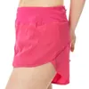 Femmes Yoga Shorts tenues avec exercice vêtements de Fitness pantalons courts filles en cours d'exécution pantalons élastiques vêtements de sport DK1077