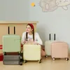 Resväskor 20 tum liten bagage Kvinnlig Lätt boardingbox 180 000 hjul Dra resväska