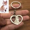 Supplies Pet Sterling Sier Photo Keychain,personalized Cat Keychain,custom Dog Keychain,pet Memorial Gift,petlover Gift