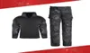 Taktische Kleidung Für Kinder Militärische Tarnung Paintball Cs Wargame Uniformen Kampf Schießen Kinder Jagd Sets2612295