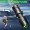 Telescopes 10-300x40 High Definition Monocular Telescope With Phone Holder For Bird Watching Hunting Camping Travel Powerful Zoom Monocular YQ240124