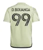 23 24 25 Camisas de futebol LAFC 2023 2024 VELA CHIELLINI ACOSTA D.BOUANGA KAYE ROSSI Los Angeles FC Camisa de futebol