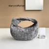 Włochy Jodie Hangbag Botteg Venet Designer tkana torba mini marka TOTE i prawdziwa owcza skóra żłóce pierścień torebka dla kobiet ramię