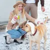 Abbigliamento per cani Berretto da neve invernale super morbido per animali domestici Copricapo antivento Mantieni caldo il cappello da esterno con accessori per la copertura delle orecchie