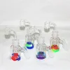 hookahs Ash catcher 14 18 mm joint ashcatcher 45 degree angle clear for Water Glass Recycler oil rig bong pipes LL