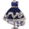 En Stock Robes De Fille De Fleur Filles Robe De Princesse Vêtements Pour Enfants Fête De Mariage Enfant Robe De Bal Formelle Infantile Enfants Noël Venez Dhvbh