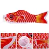 Acessórios de pipa novo estilo 40/70/100cm bandeira de peixe brinquedo de pipa koi nobori carpa meias de vento koinobori bandeira de peixe colorida pendurada brinquedos ao ar livre para crianças