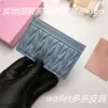 card holder miui wallet Commuter Card Bag Thin One Piece Real Leather Card Cover Open Coin Bag Storage Bag Small and Portable Versatile