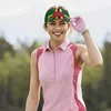 BERETS SOMMER SUN HAT Män kvinnor Justerbar visir Top tomma Dominica Flag Sport Tennis Golf Running Sunscreen Cap