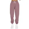 Lu Womens Yoga Ninth Pants Running Fitness LL Joggers 소프트 하이 허리 탄성 여성 조깅 바지 4 색상 ZC397