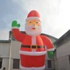 Atacado personagens infláveis ​​do pai Decorações de Natal Exibição da loja Papai Noel 4/6/8 M de altura ou tipo clássico personalizado para publicidade de festa 001