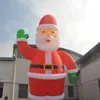 Großhandel aufblasbare Vater-Figuren Weihnachtsdekorationen Ladendisplay Weihnachtsmann 4/6/8 m hoch oder maßgeschneiderter klassischer Typ für Partywerbung 001