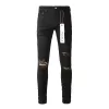 mor kot tasarımcı erkek kot pantolon erkek retro patchwork alevli pantolon vahşi yığılmış yırtık uzun pantolon düz y2k baggy erkekler için soluk soluk 28-40 879357574