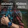 Relógios inteligentes K37 GPS Men Smart Watch Bluetooth Call Phone Watch 480mah Fitness Tracker 24/7 Heart Rate Monitor Sports Smartwatch PK K27 K22 YQ240125