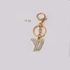 Newest Designer Letter Keychain Brand Luxury Designers Keychains Fashion Metal Holder Car Keyrings Key Chain Fashion Accessories 18style