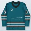 2024 Reverse Retro Hóquei Jerseys Erik Karlsson Luke Kunin Logan Couture Tomas Hertl Matt Benning Timo Meier Kevin Labanc Jaycob Megna Ma 31