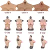 Costume Accessories Fake Bosom Prostheses Silicone Forms with Arm for Men Crossdresser Realistic Breast Cancer Large Size Transgender D Cup