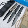 BM 140 140BK Nimravus tactical Fixed Blade Knife 4.5'' Plain Blade Aluminum Handles with Sheath Outdoor Hunting Defense Survival Knife EDC tool 15600 535 533