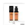 Foundation Micolor 5 Shades Fit Me Matte Add Porneless Liquid Makeup Concealer Flerage Flawless 35ml Drop Delivery Health Beauty Face Ott5w