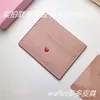 Держатель карт Miui Wallet Girl Card мешка с тонкой кусочкой True Leather Copp