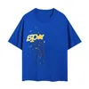 Deisgner Spider Shirt 555 Herren-T-Shirt, Sommer, kurzärmelig, hochwertiger Stoff, Hip-Hop-Mode, Jugendkleidung, Street-Trend-Marke, Streetwear, große T-Shirts