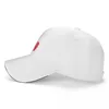 Casquettes de baseball Kudos Impression Casquette de baseball réglable Unique Mâle Chapeaux de protection solaire Respirant Unisexe Mens Snapback Blanc Street Dance Hat