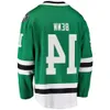 2024 Reverse Retro 14 Jamie Benn Hóquei Jerseys 91 Tyler Seguin 4 Miro Heiskanen Winter Classic Stitched Jersey Verde 21 Jason Robertson 2.0 56