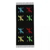 Etniska kläder Anpassade tryck Färgglada Amazigh Berber Tifinagh Scarf Män Kvinnor Vinter varma halsdukar Kabyle Imazighen Shawl Wrap