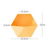 Vases Geometric Hexagon Flowerpot ABS Wall Planter Pot Useful Portable Flowers Hanging Storage Rack Succulent