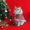 Abbigliamento per cani Pet Christmas Dress Up Clothes Trasformazione Cat Fighting Suit Mantello Cucciolo