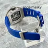 Дизайнерские часы RM Наручные часы RMWatch Наручные часы серии RM010 Rm010 Титановый металлический корпус с полым циферблатом Роскошный