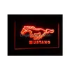 Led néon signe Mustang applique murale décor chambre Bar fête noël mariage livraison directe lumières éclairage vacances Dhqo9