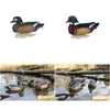 لعبة Calling Outdoors Storm Front 2 Wood Duck Decoys - 6pk Drop Drop Sports Hunting DHU26