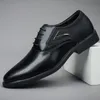 Men Oxford Prints Classic Style Dress Shoes White Black Red Yellow Lace Up Formal Fashion Business